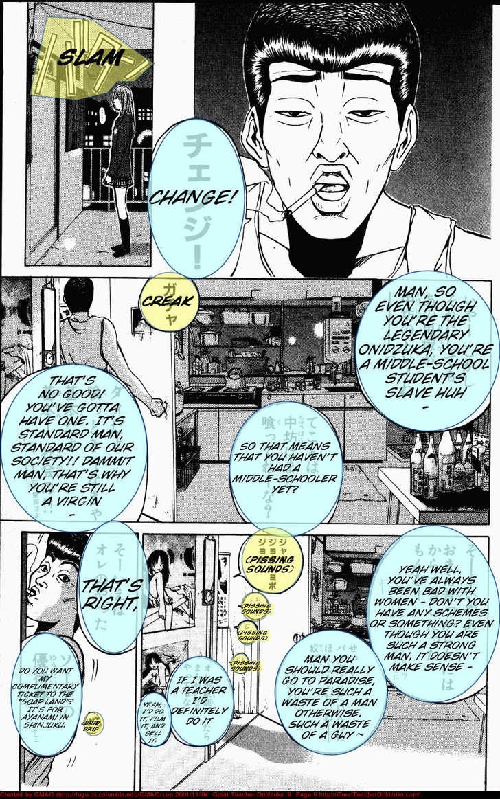 Great Teacher Onizuka chapter 60 page 8