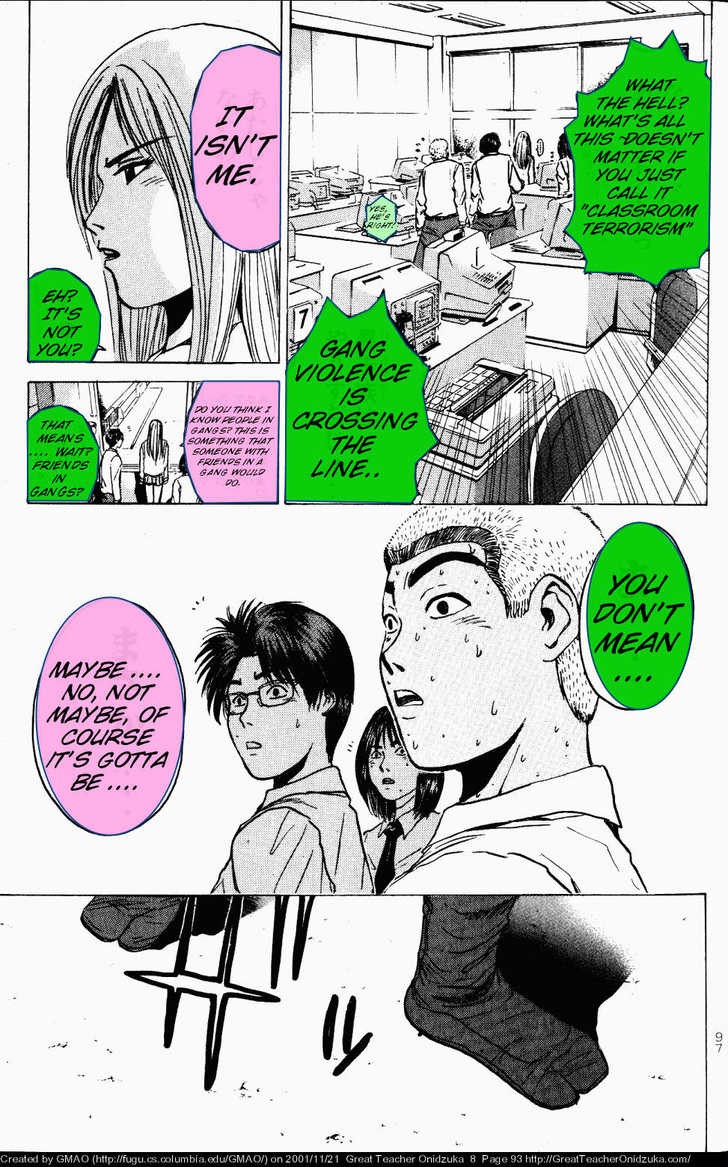 Great Teacher Onizuka chapter 64 page 10