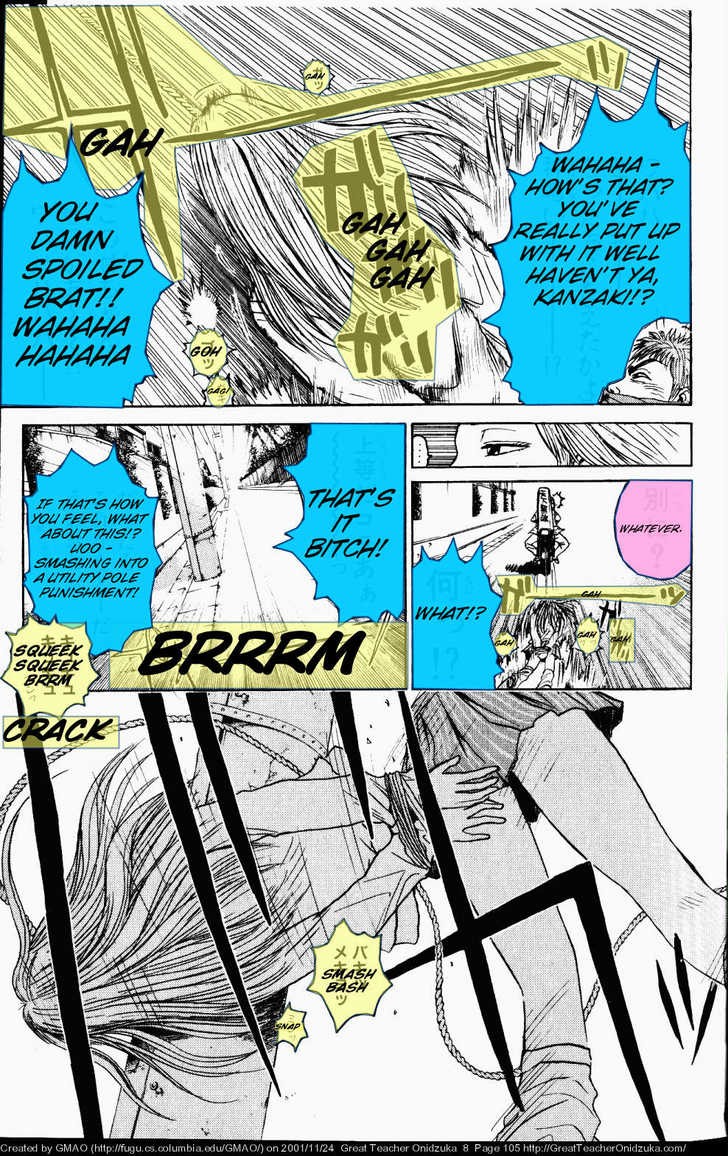 Great Teacher Onizuka chapter 65 page 7