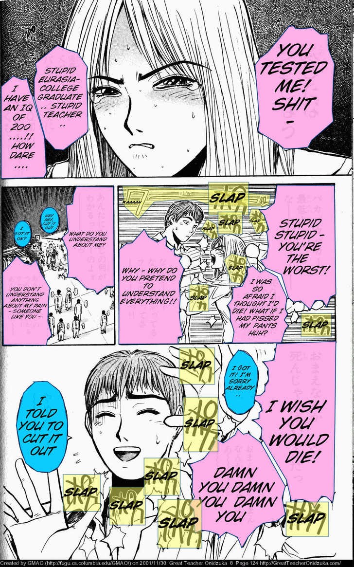 Great Teacher Onizuka chapter 66 page 8