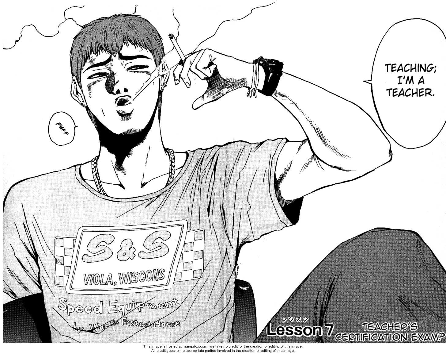 Great Teacher Onizuka chapter 7 page 1