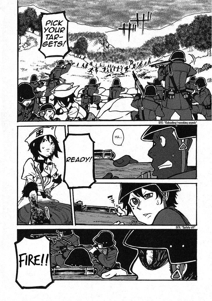 Groundless - Sekigan no Sogekihei chapter 1.3 page 33