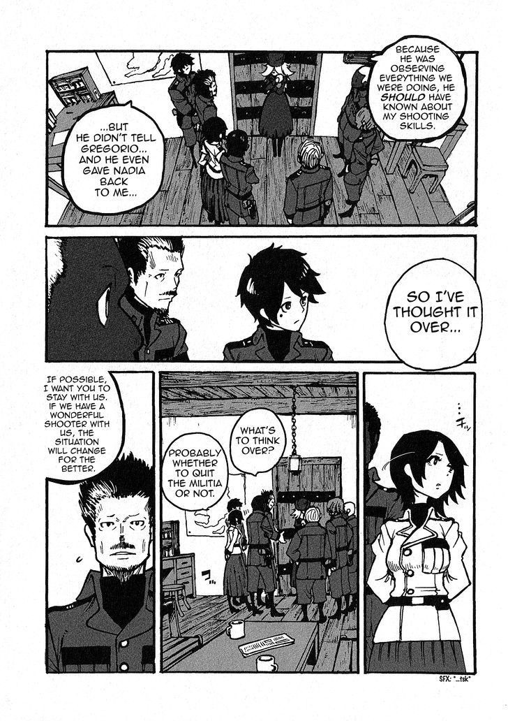 Groundless - Sekigan no Sogekihei chapter 1.4 page 23