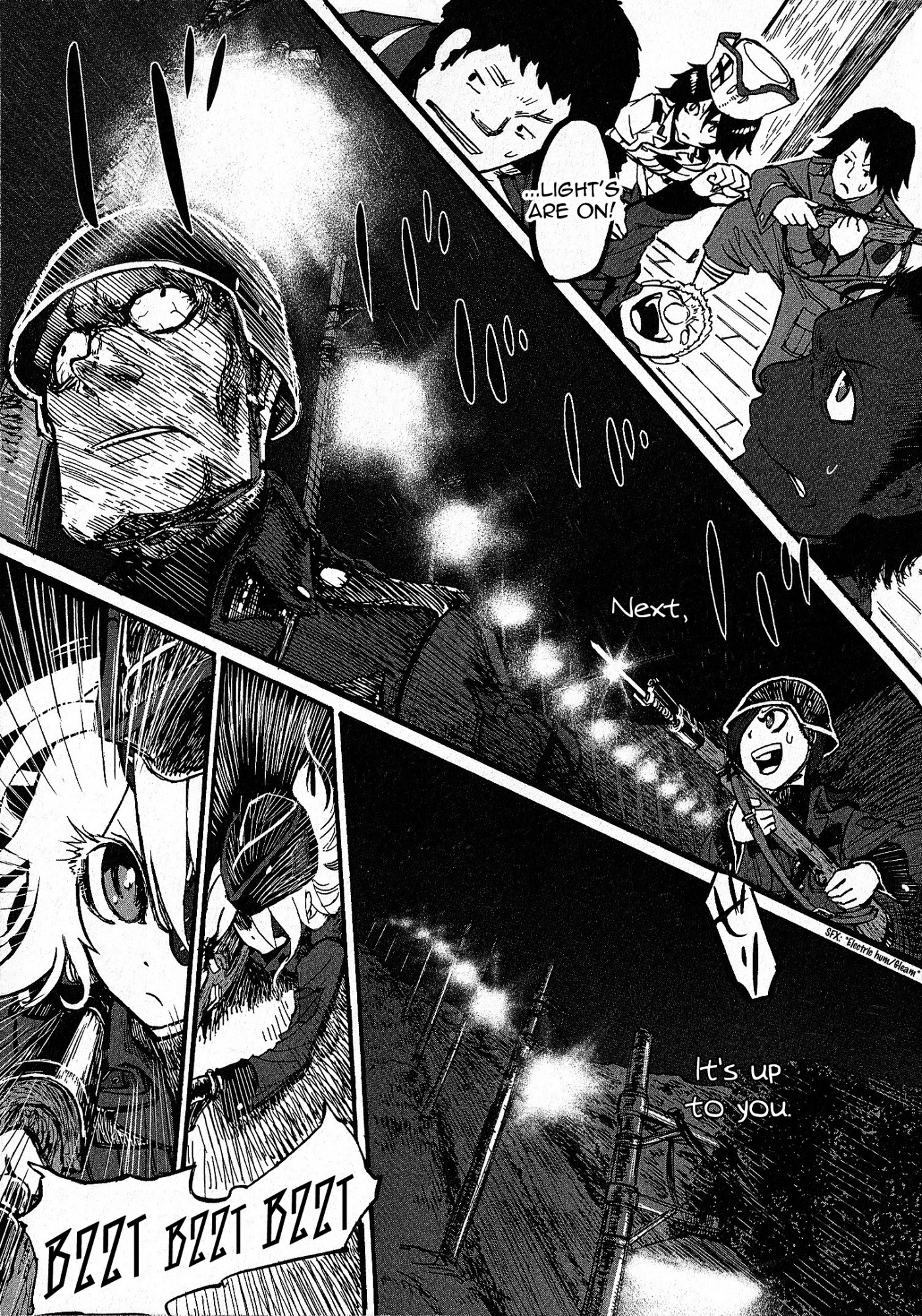 Groundless - Sekigan no Sogekihei chapter 11 page 34