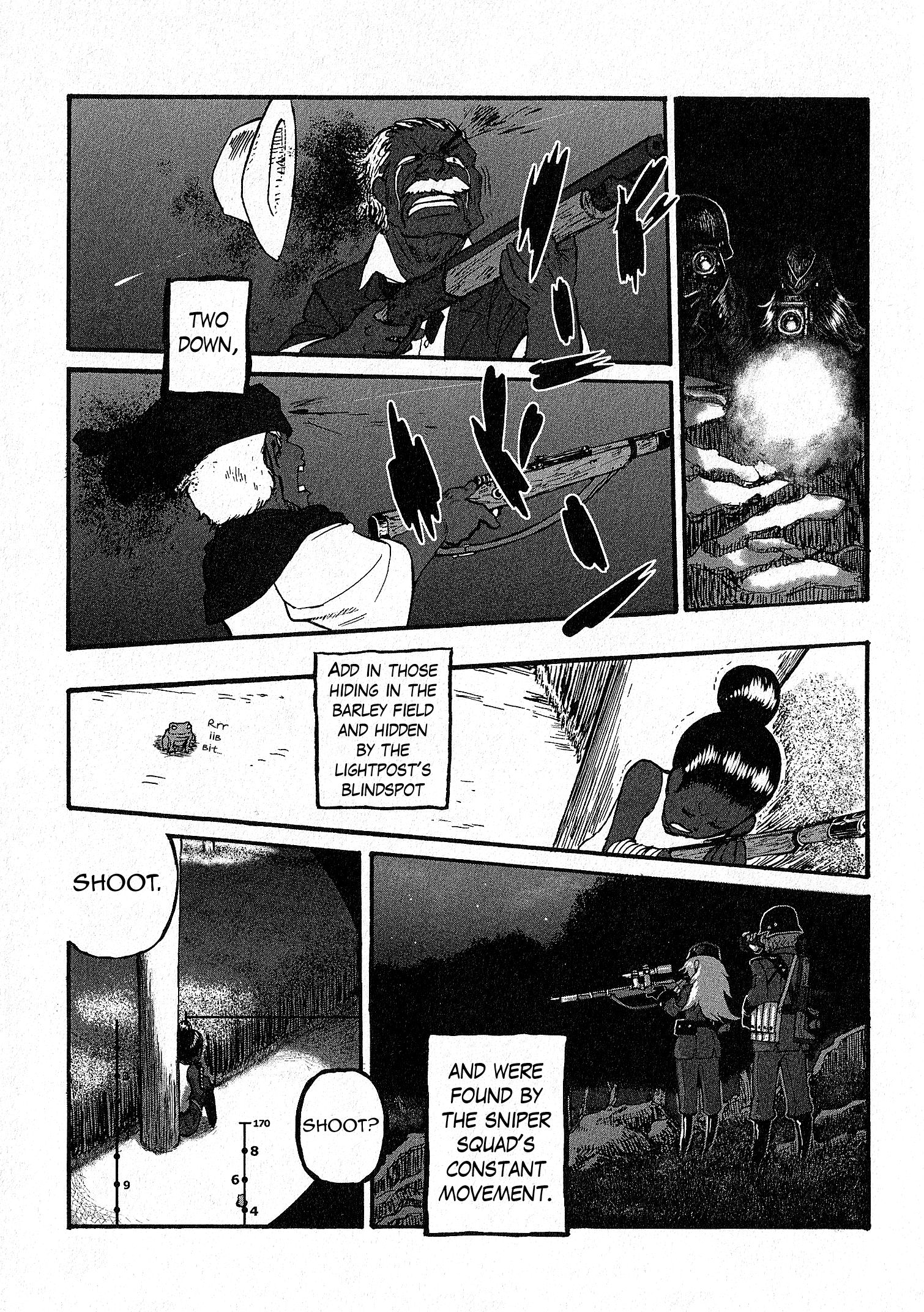 Groundless - Sekigan no Sogekihei chapter 12.1 page 15