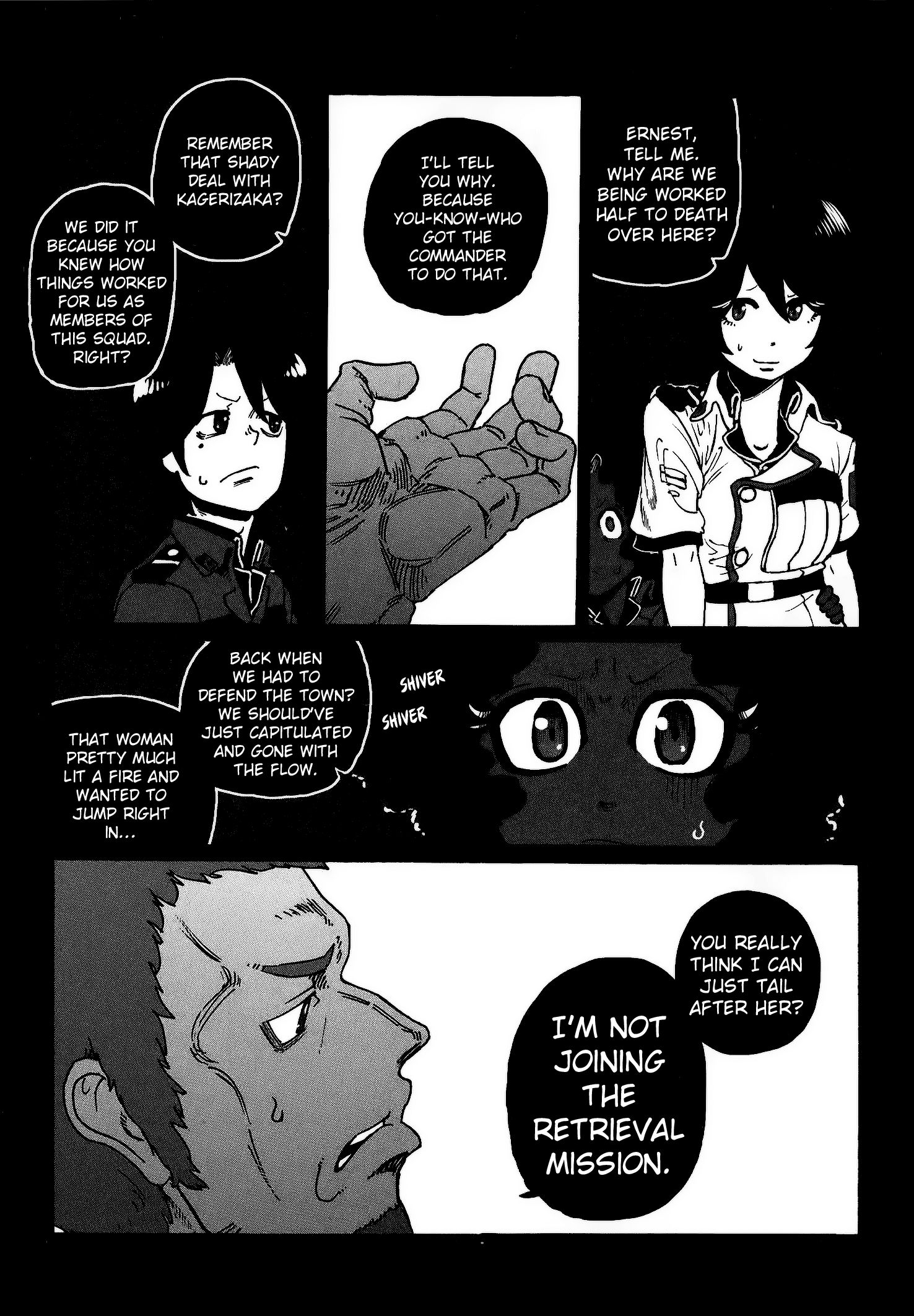 Groundless - Sekigan no Sogekihei chapter 20 page 24
