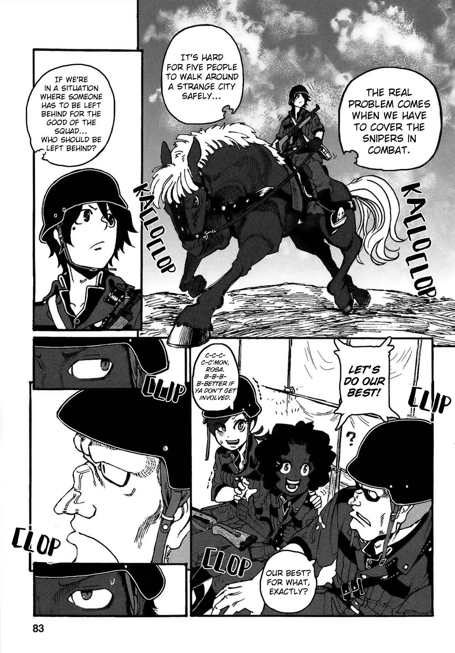 Groundless - Sekigan no Sogekihei chapter 20 page 28