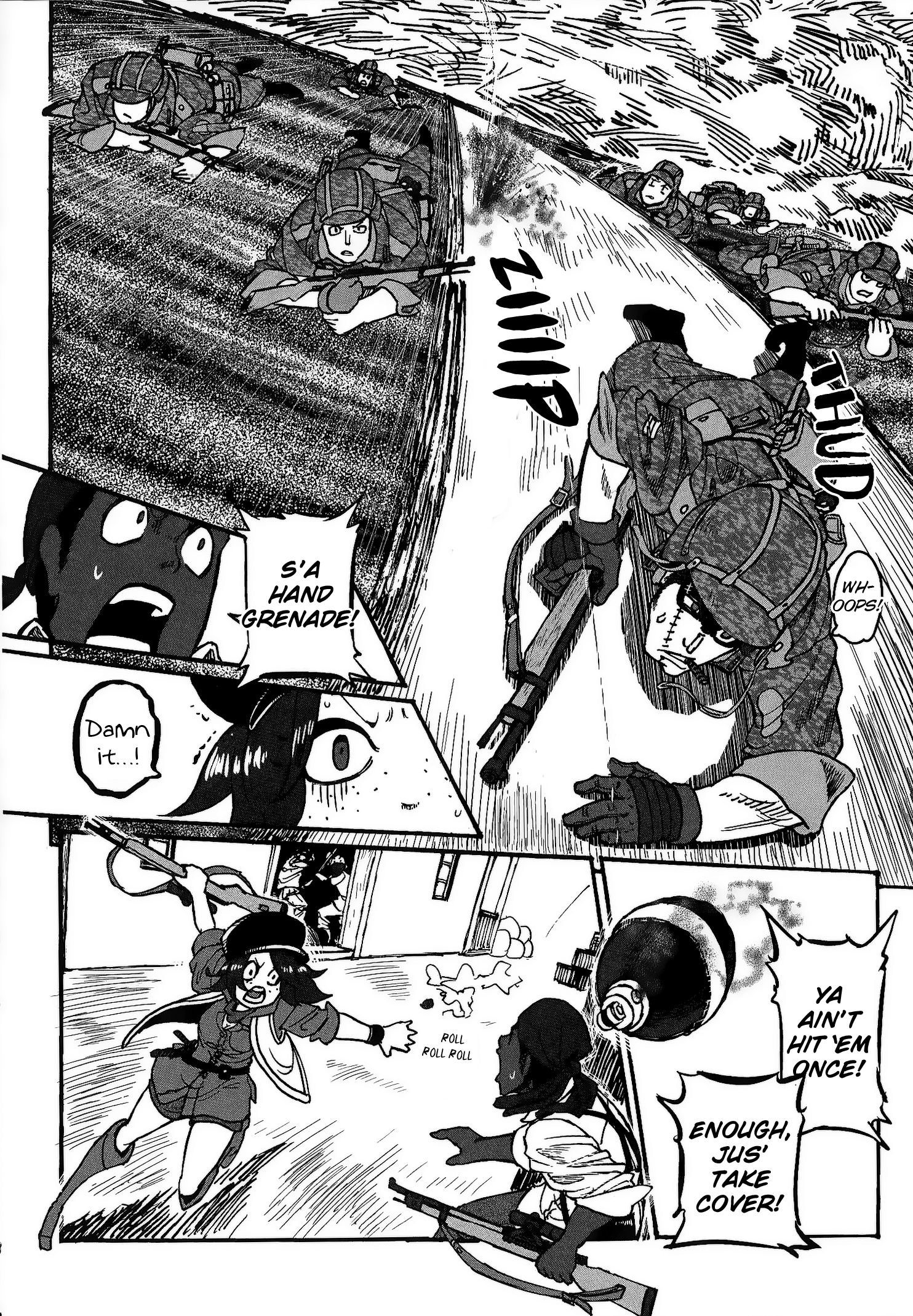 Groundless - Sekigan no Sogekihei chapter 20 page 35