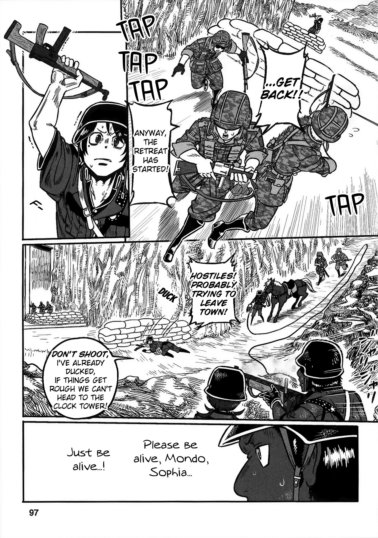 Groundless - Sekigan no Sogekihei chapter 23 page 13