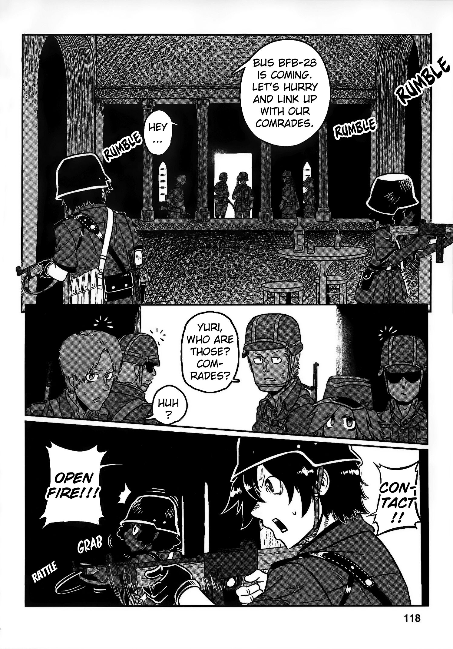 Groundless - Sekigan no Sogekihei chapter 23 page 34