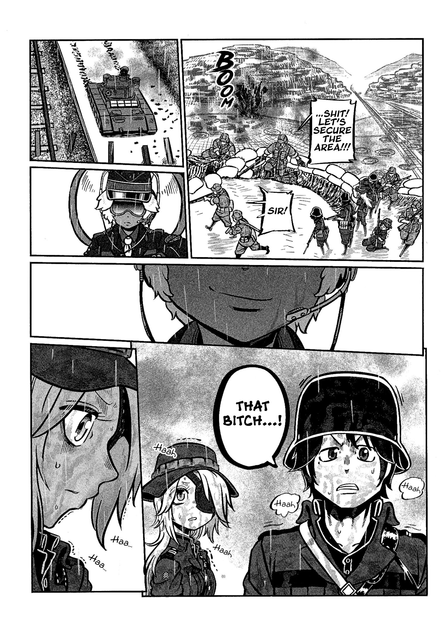 Groundless - Sekigan no Sogekihei chapter 28 page 29