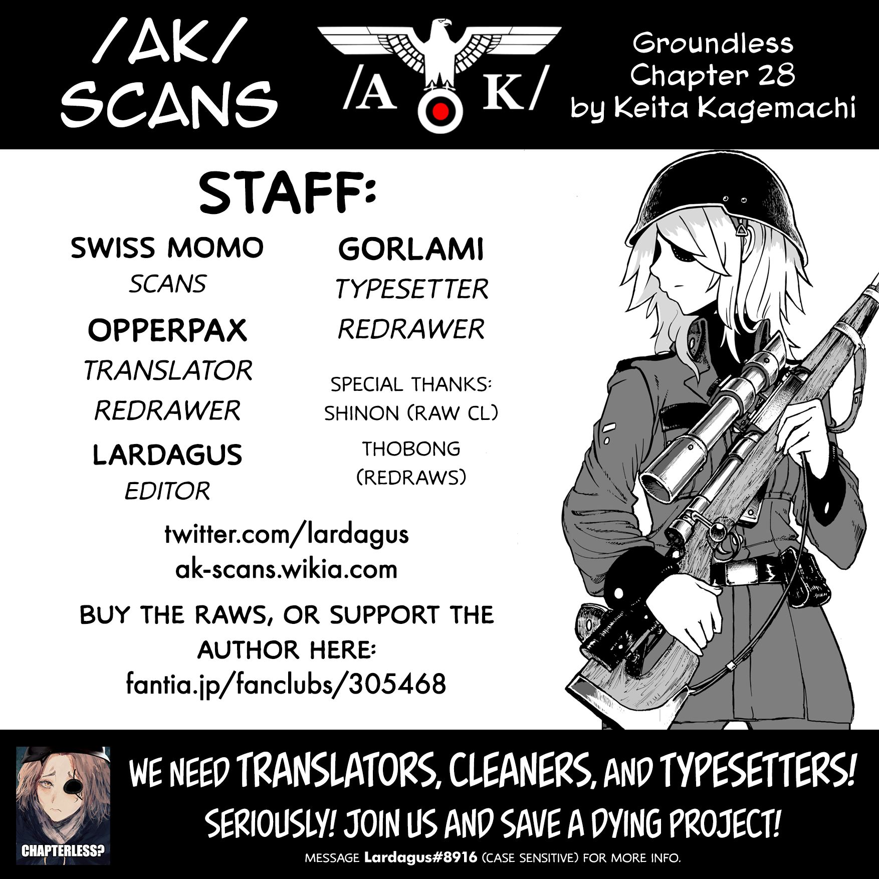 Groundless - Sekigan no Sogekihei chapter 28 page 35