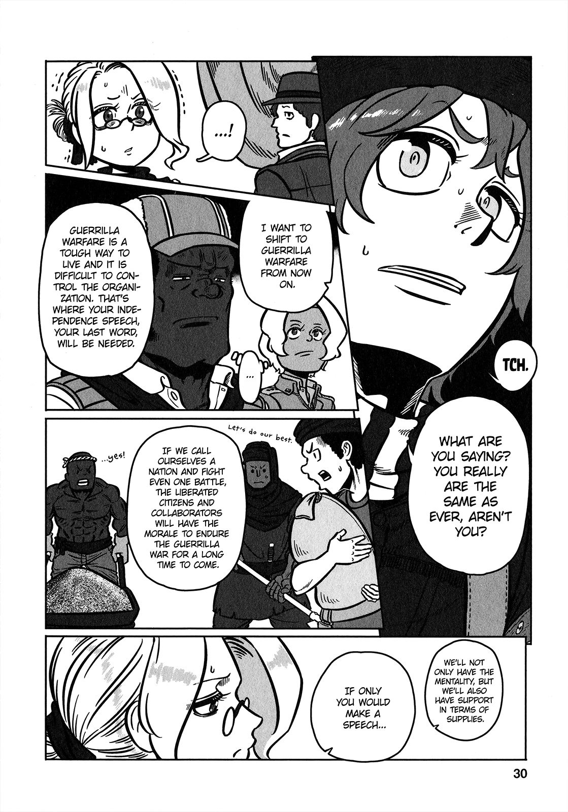 Groundless - Sekigan no Sogekihei chapter 31 page 33