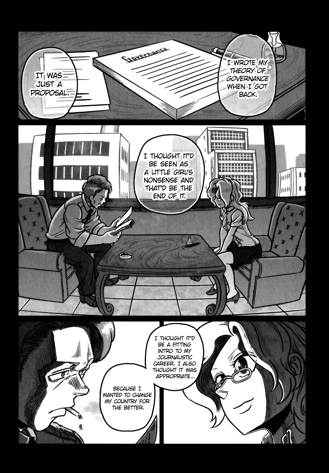 Groundless - Sekigan no Sogekihei chapter 33 page 1