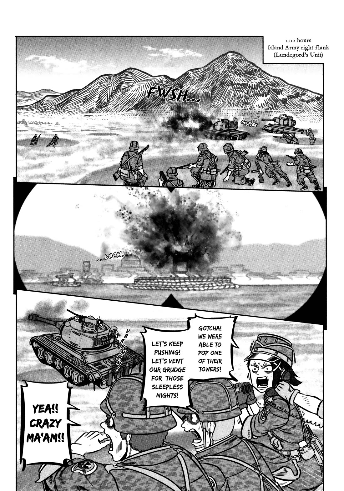 Groundless - Sekigan no Sogekihei chapter 33 page 10