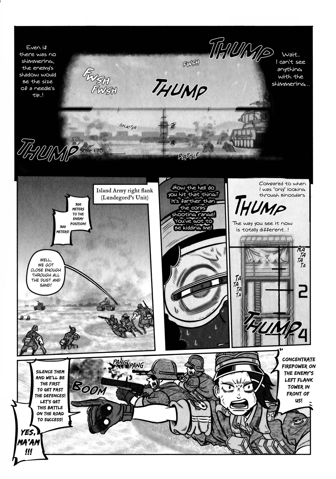 Groundless - Sekigan no Sogekihei chapter 33 page 16