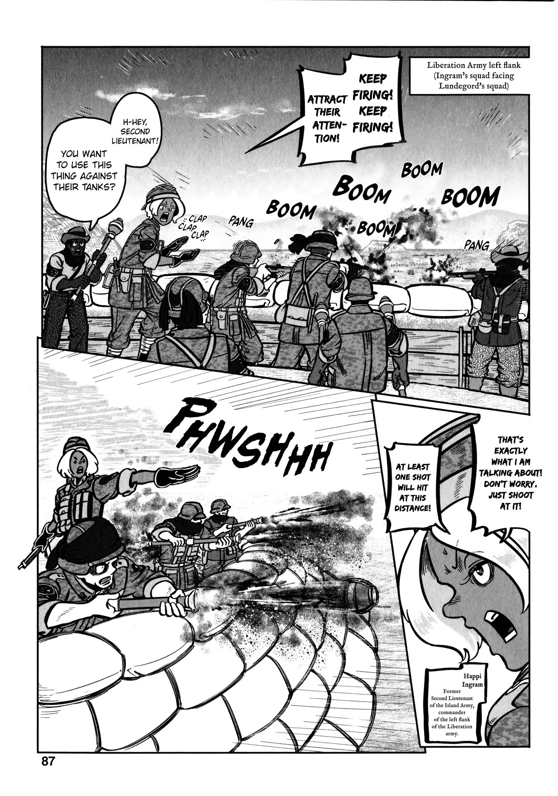 Groundless - Sekigan no Sogekihei chapter 33 page 17