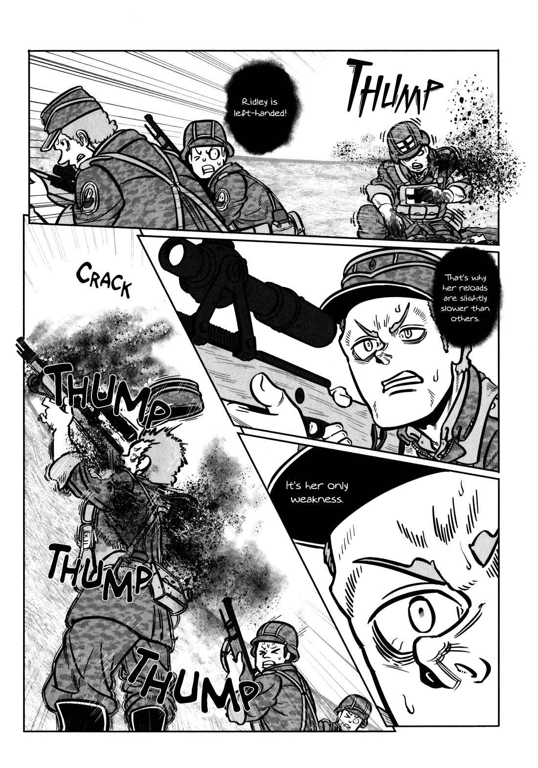 Groundless - Sekigan no Sogekihei chapter 33 page 22