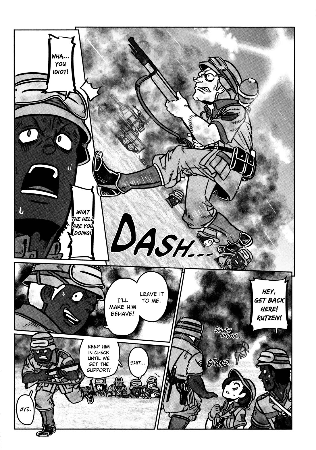 Groundless - Sekigan no Sogekihei chapter 33 page 35