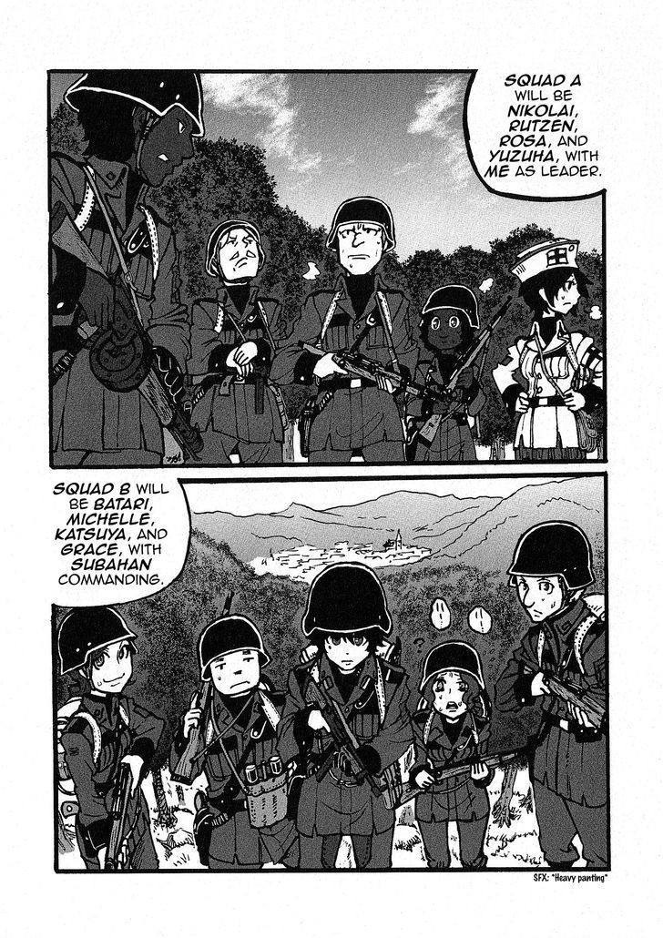 Groundless - Sekigan no Sogekihei chapter 4 page 14