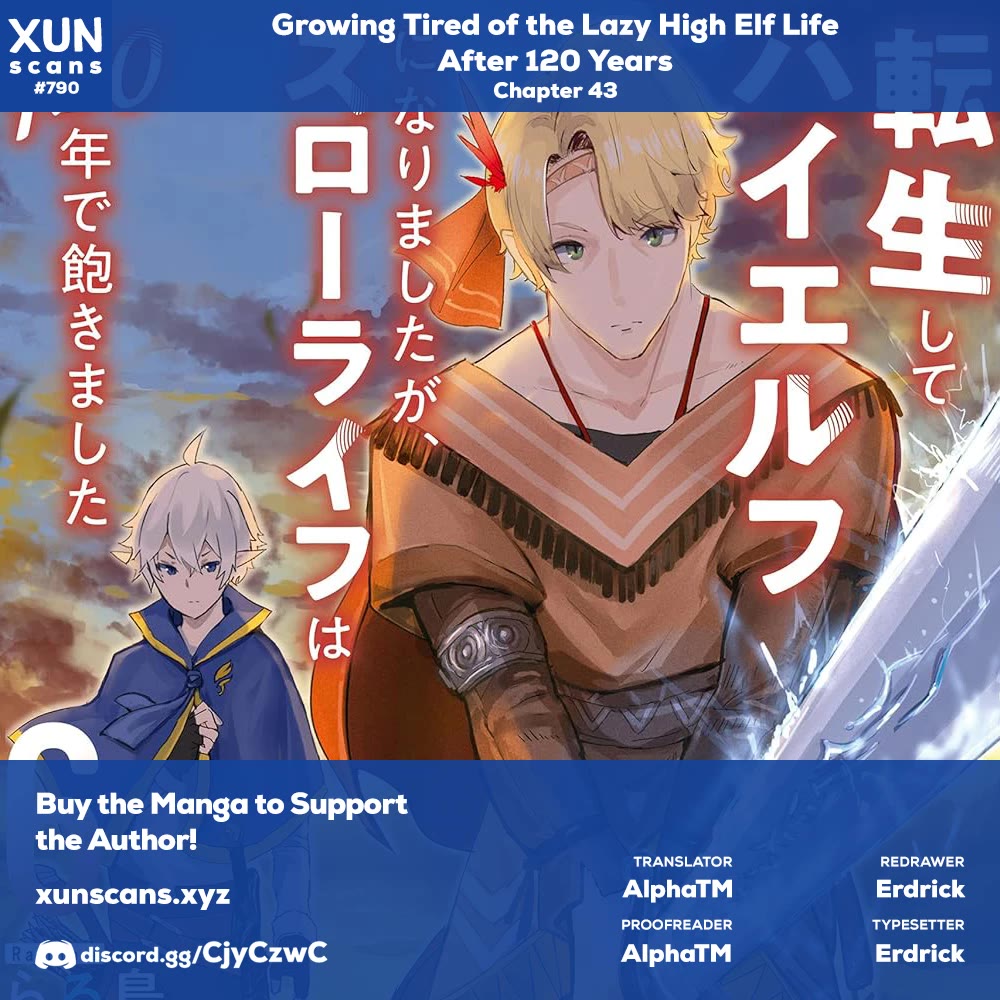 Growing Tired of the Lazy High Elf Life After 120 Years chapter 43 page 1