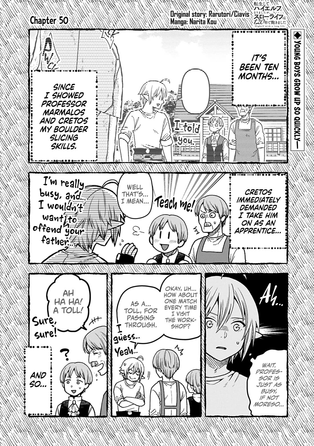 Growing Tired of the Lazy High Elf Life After 120 Years chapter 50 page 2