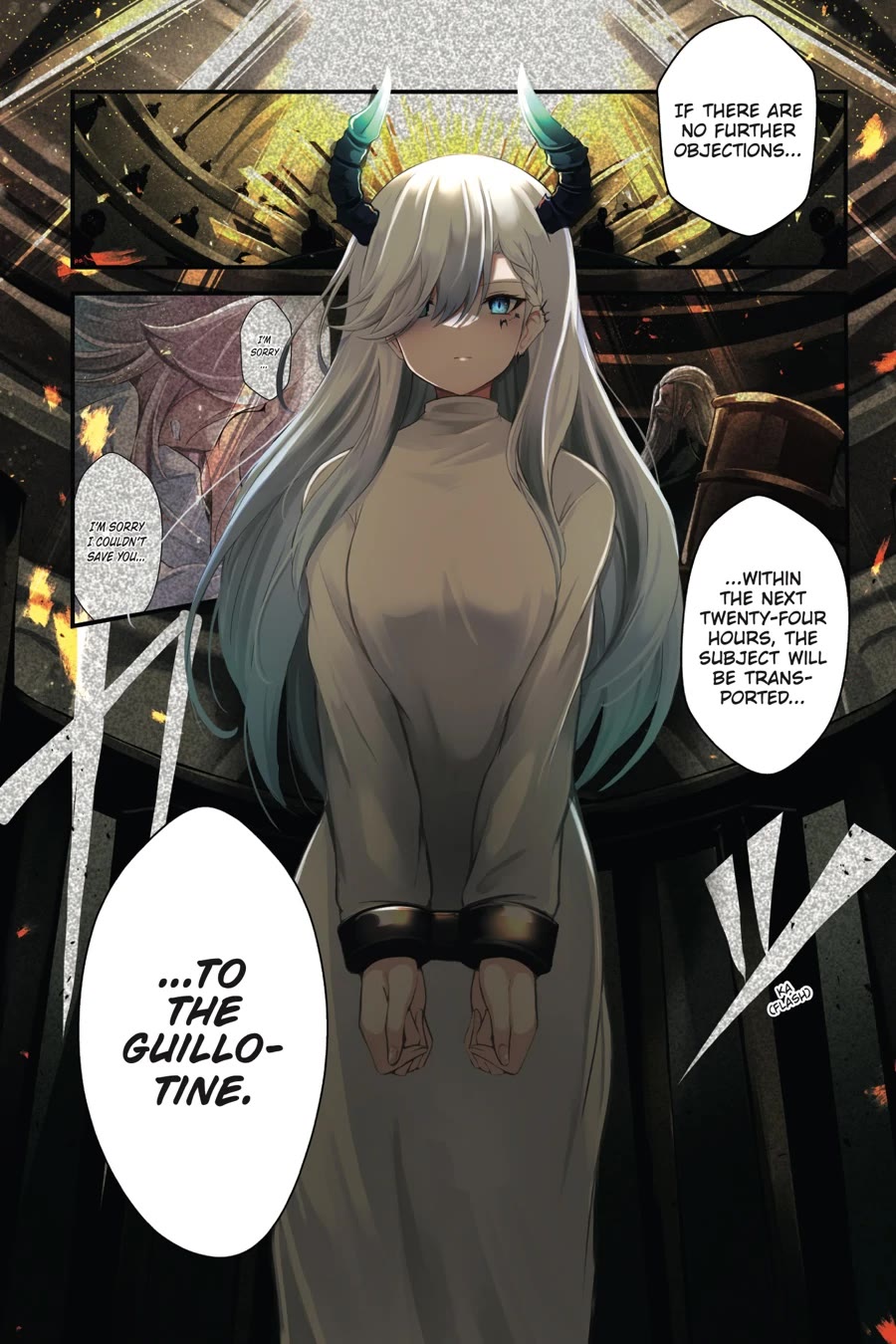 Guillotine Bride: I’m Just A Dragon Girl Who’ll Destroy The World. chapter 1 page 2
