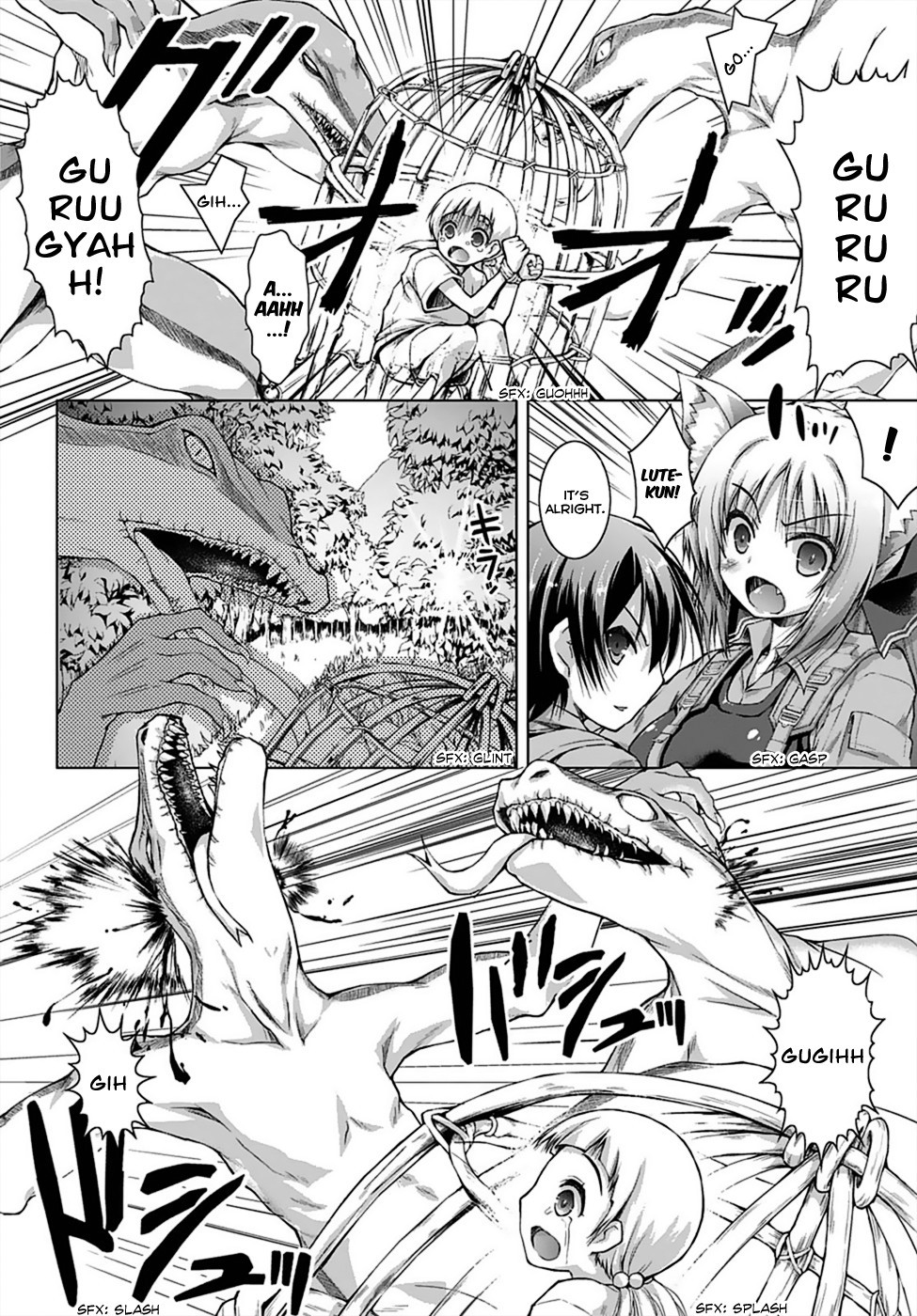 Gun-Ota ga Mahou Sekai ni Tensei shitara, Gendai Heiki de Guntai Harem wo Tsukucchaimashita!? chapter 1 page 14