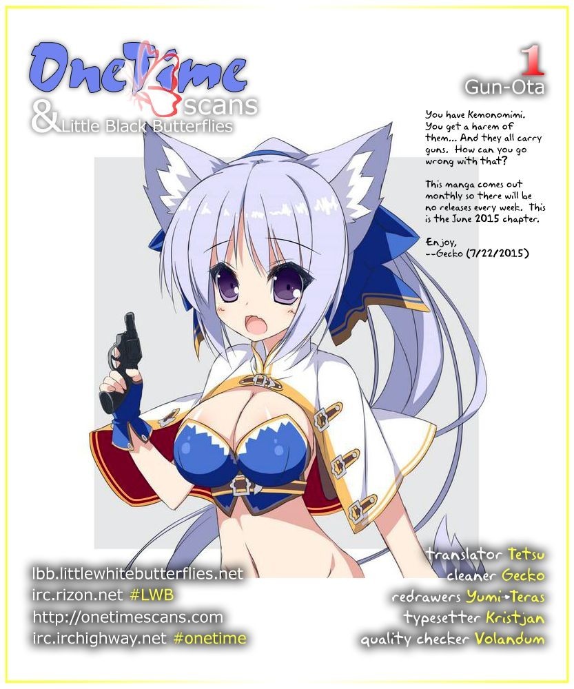 Gun-Ota ga Mahou Sekai ni Tensei shitara, Gendai Heiki de Guntai Harem wo Tsukucchaimashita!? chapter 1 page 2