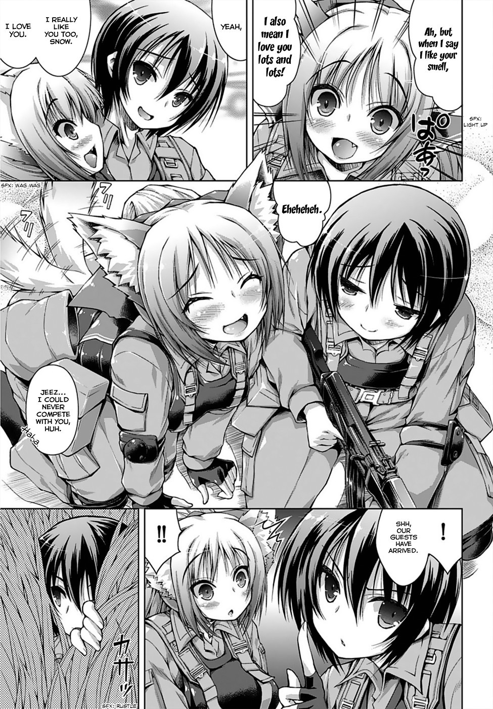 Gun-Ota ga Mahou Sekai ni Tensei shitara, Gendai Heiki de Guntai Harem wo Tsukucchaimashita!? chapter 1 page 7