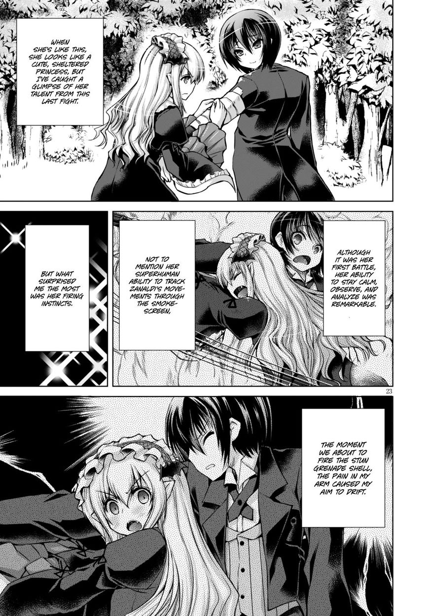 Gun-Ota ga Mahou Sekai ni Tensei shitara, Gendai Heiki de Guntai Harem wo Tsukucchaimashita!? chapter 18 page 23