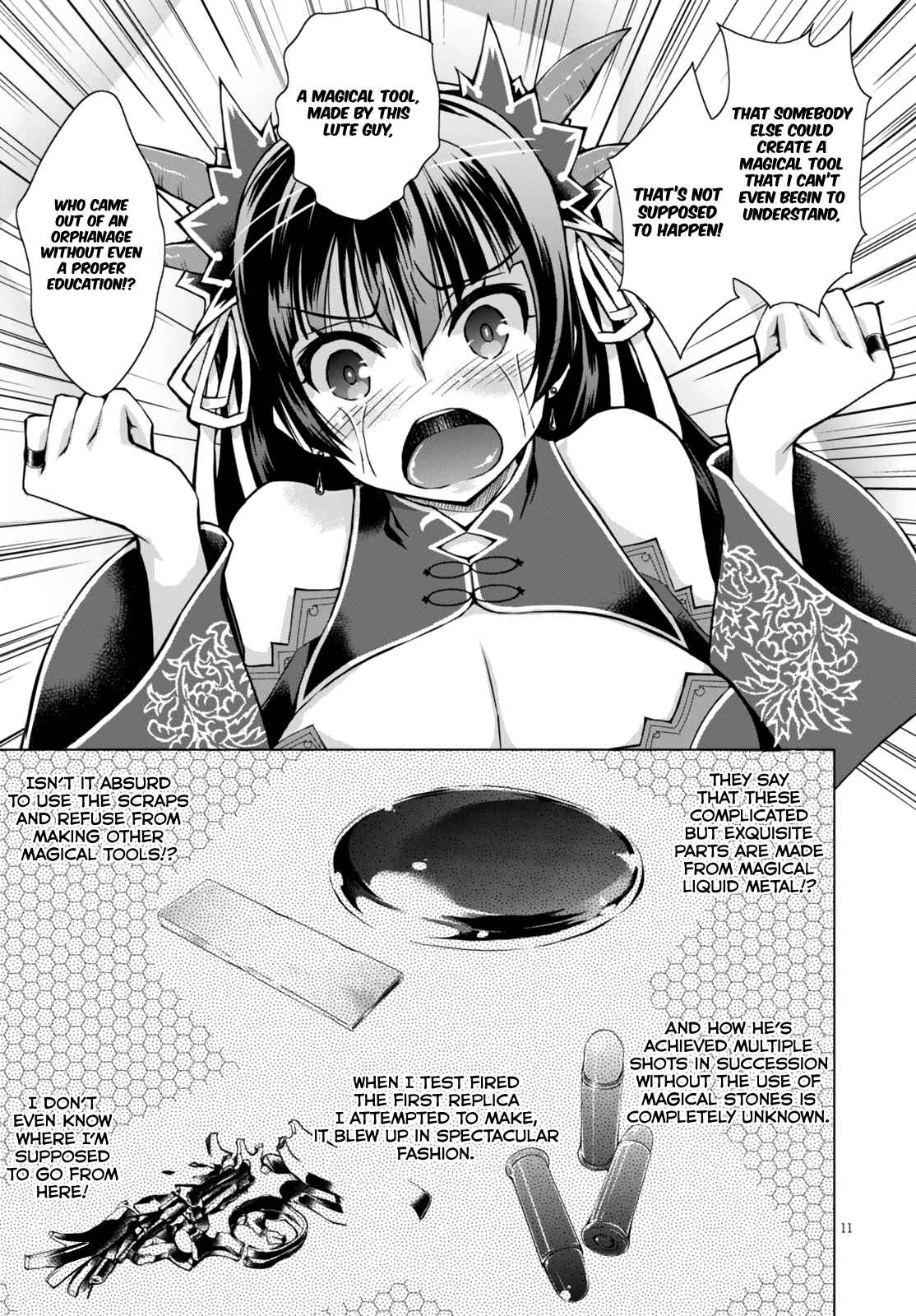 Gun-Ota ga Mahou Sekai ni Tensei shitara, Gendai Heiki de Guntai Harem wo Tsukucchaimashita!? chapter 19 page 14