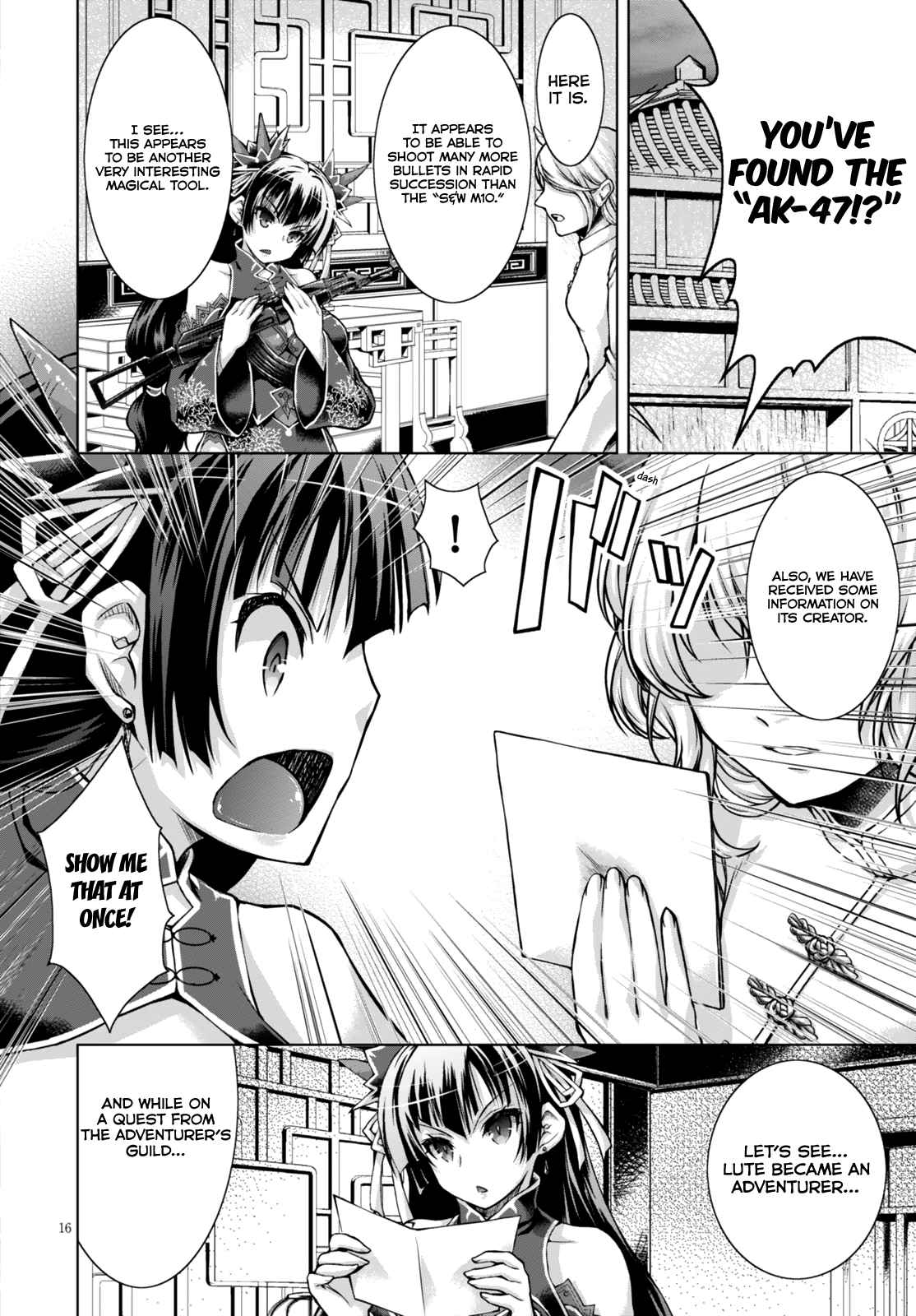 Gun-Ota ga Mahou Sekai ni Tensei shitara, Gendai Heiki de Guntai Harem wo Tsukucchaimashita!? chapter 19 page 19