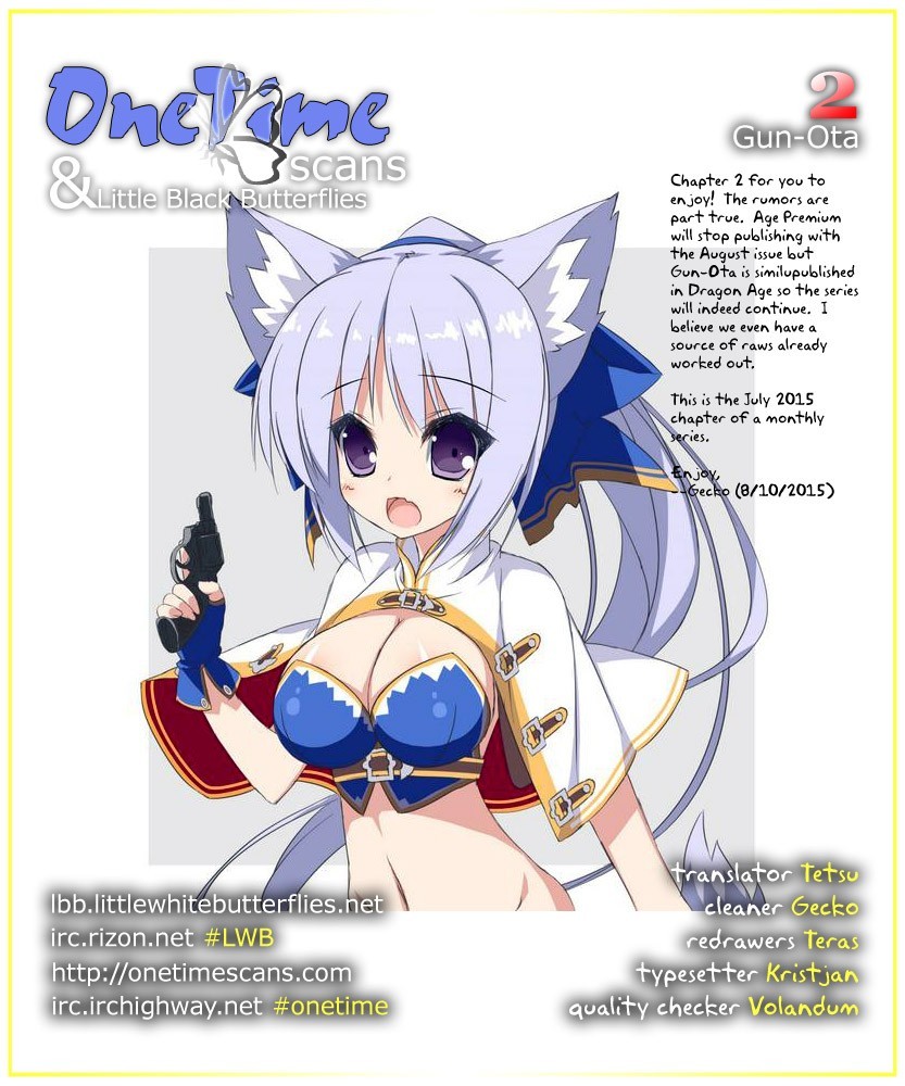 Gun-Ota ga Mahou Sekai ni Tensei shitara, Gendai Heiki de Guntai Harem wo Tsukucchaimashita!? chapter 2 page 2