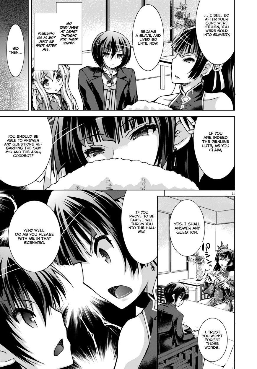 Gun-Ota ga Mahou Sekai ni Tensei shitara, Gendai Heiki de Guntai Harem wo Tsukucchaimashita!? chapter 20 page 12