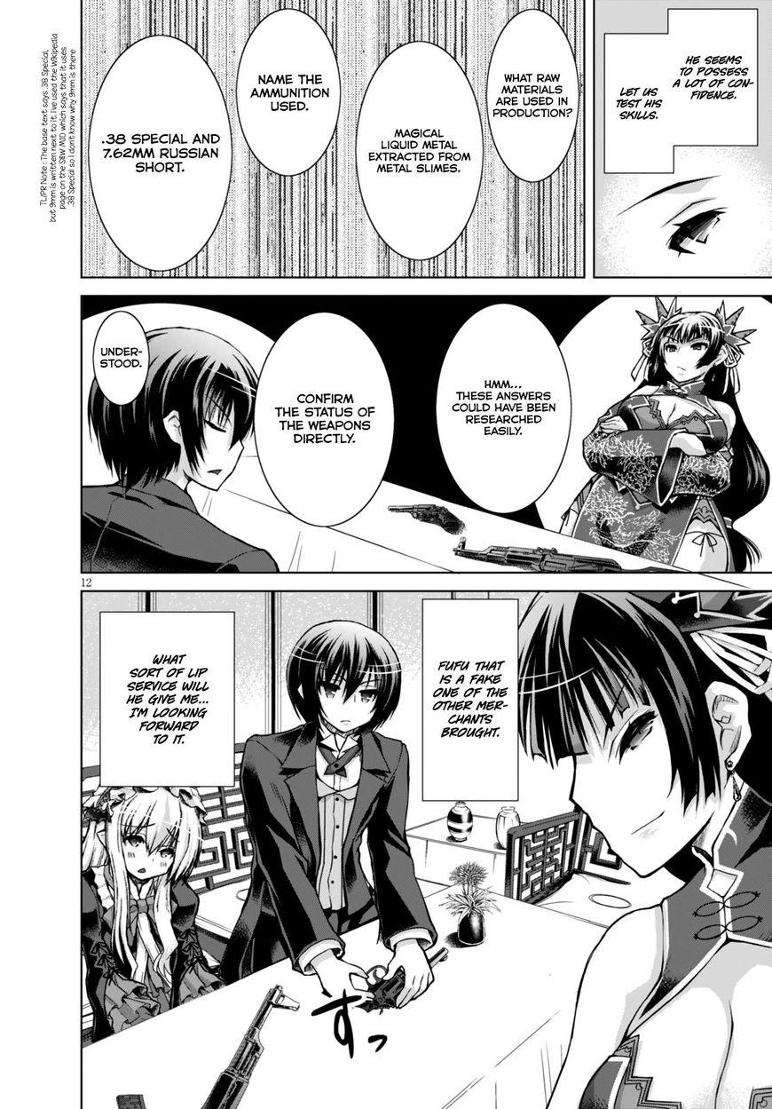 Gun-Ota ga Mahou Sekai ni Tensei shitara, Gendai Heiki de Guntai Harem wo Tsukucchaimashita!? chapter 20 page 13