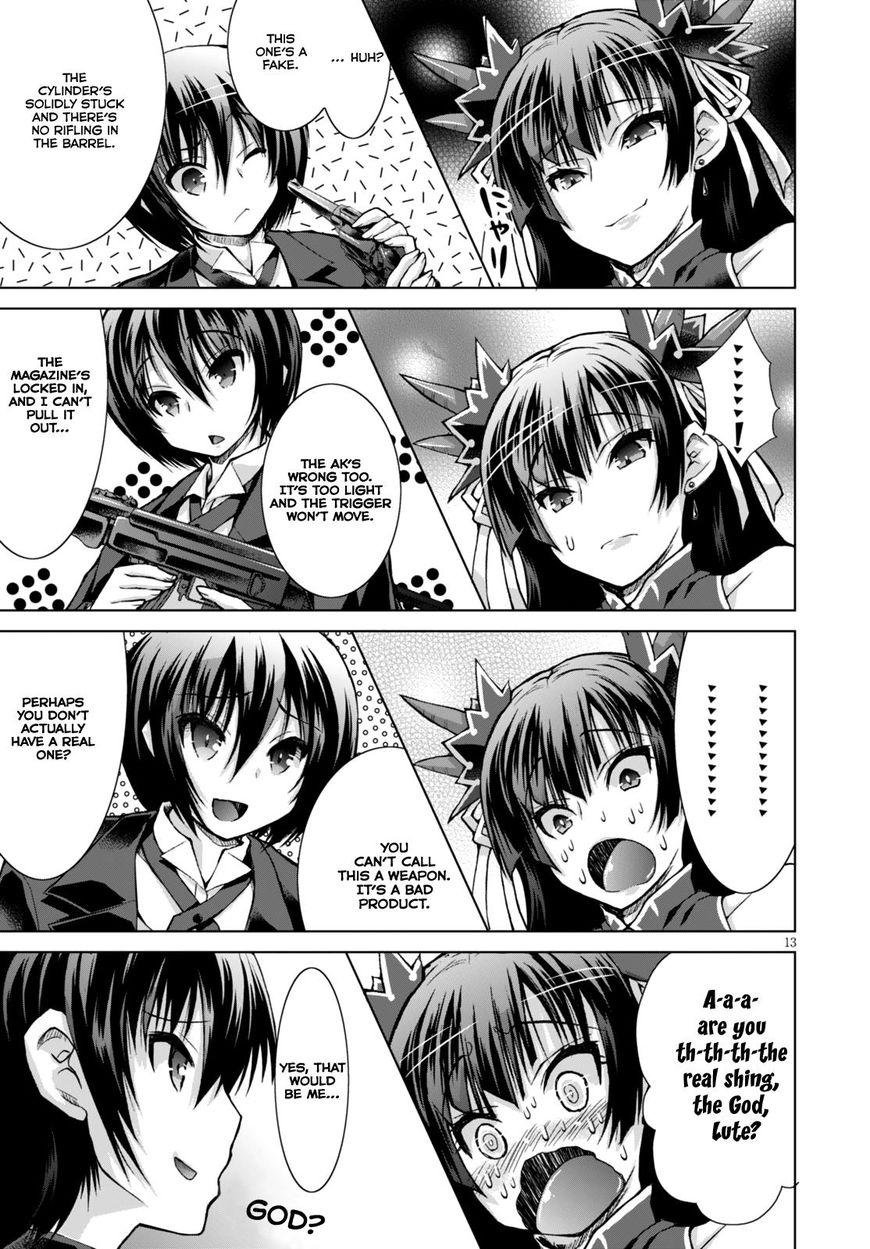 Gun-Ota ga Mahou Sekai ni Tensei shitara, Gendai Heiki de Guntai Harem wo Tsukucchaimashita!? chapter 20 page 14