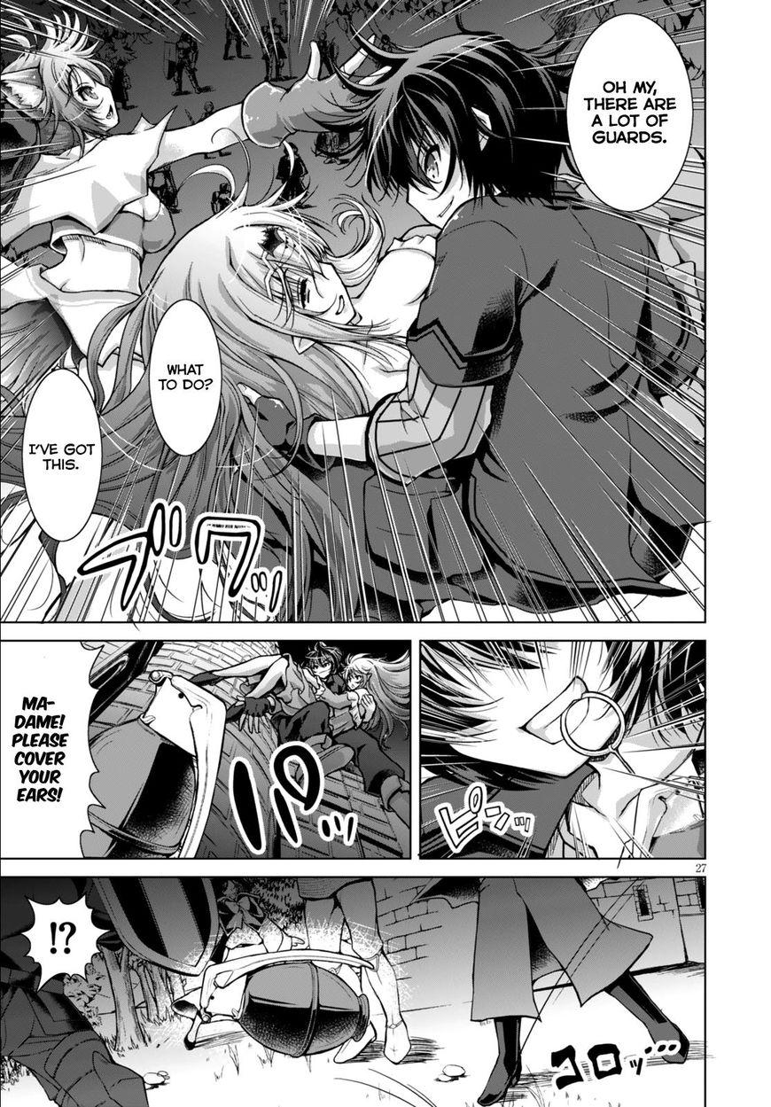 Gun-Ota ga Mahou Sekai ni Tensei shitara, Gendai Heiki de Guntai Harem wo Tsukucchaimashita!? chapter 22 page 28