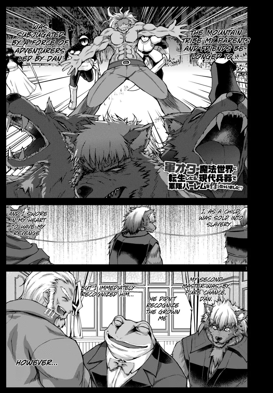 Gun-Ota ga Mahou Sekai ni Tensei shitara, Gendai Heiki de Guntai Harem wo Tsukucchaimashita!? chapter 25 page 3