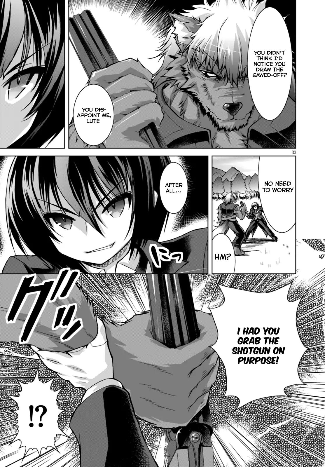 Gun-Ota ga Mahou Sekai ni Tensei shitara, Gendai Heiki de Guntai Harem wo Tsukucchaimashita!? chapter 25 page 34
