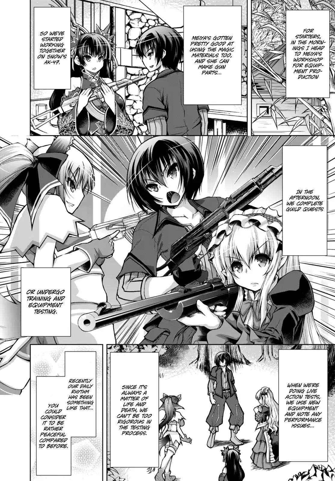 Gun-Ota ga Mahou Sekai ni Tensei shitara, Gendai Heiki de Guntai Harem wo Tsukucchaimashita!? chapter 27 page 21
