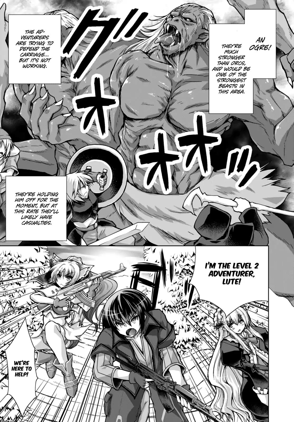 Gun-Ota ga Mahou Sekai ni Tensei shitara, Gendai Heiki de Guntai Harem wo Tsukucchaimashita!? chapter 27 page 26