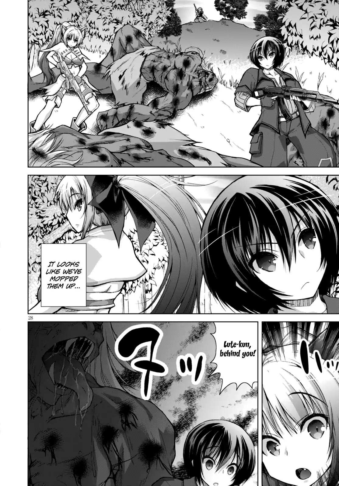 Gun-Ota ga Mahou Sekai ni Tensei shitara, Gendai Heiki de Guntai Harem wo Tsukucchaimashita!? chapter 27 page 28