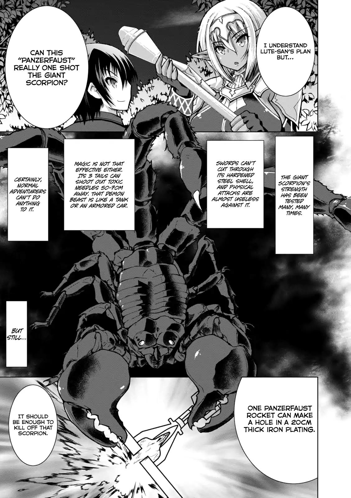 Gun-Ota ga Mahou Sekai ni Tensei shitara, Gendai Heiki de Guntai Harem wo Tsukucchaimashita!? chapter 31 page 7