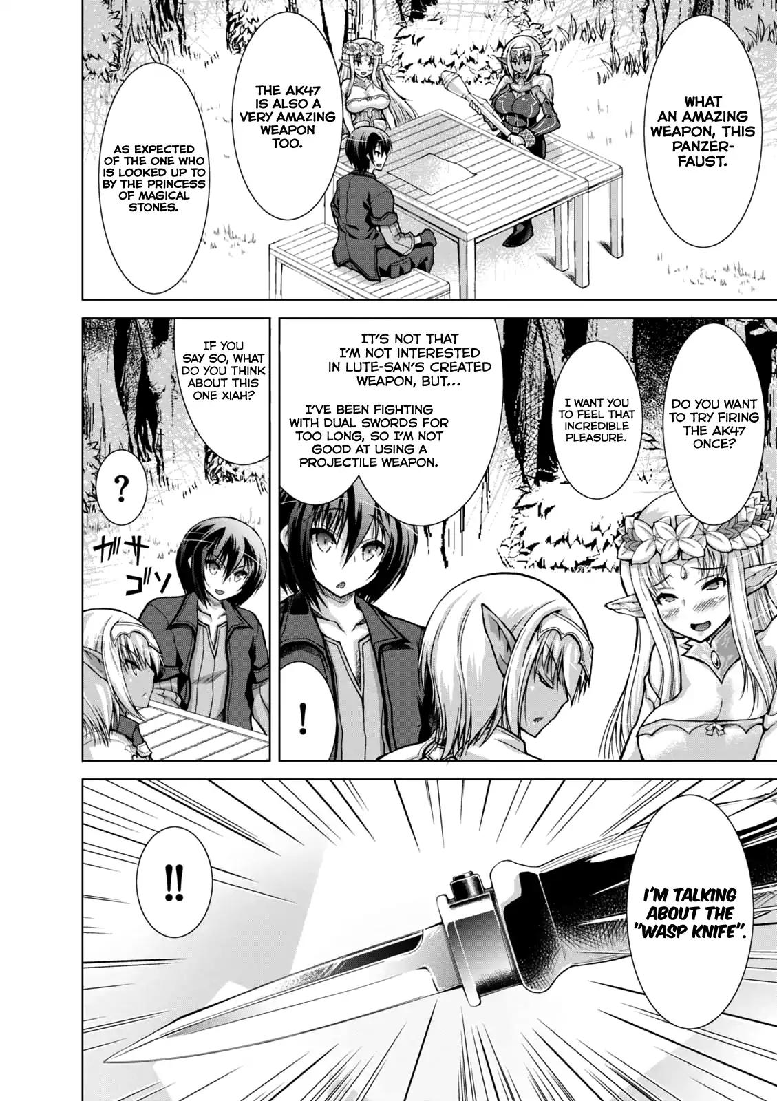 Gun-Ota ga Mahou Sekai ni Tensei shitara, Gendai Heiki de Guntai Harem wo Tsukucchaimashita!? chapter 31 page 8