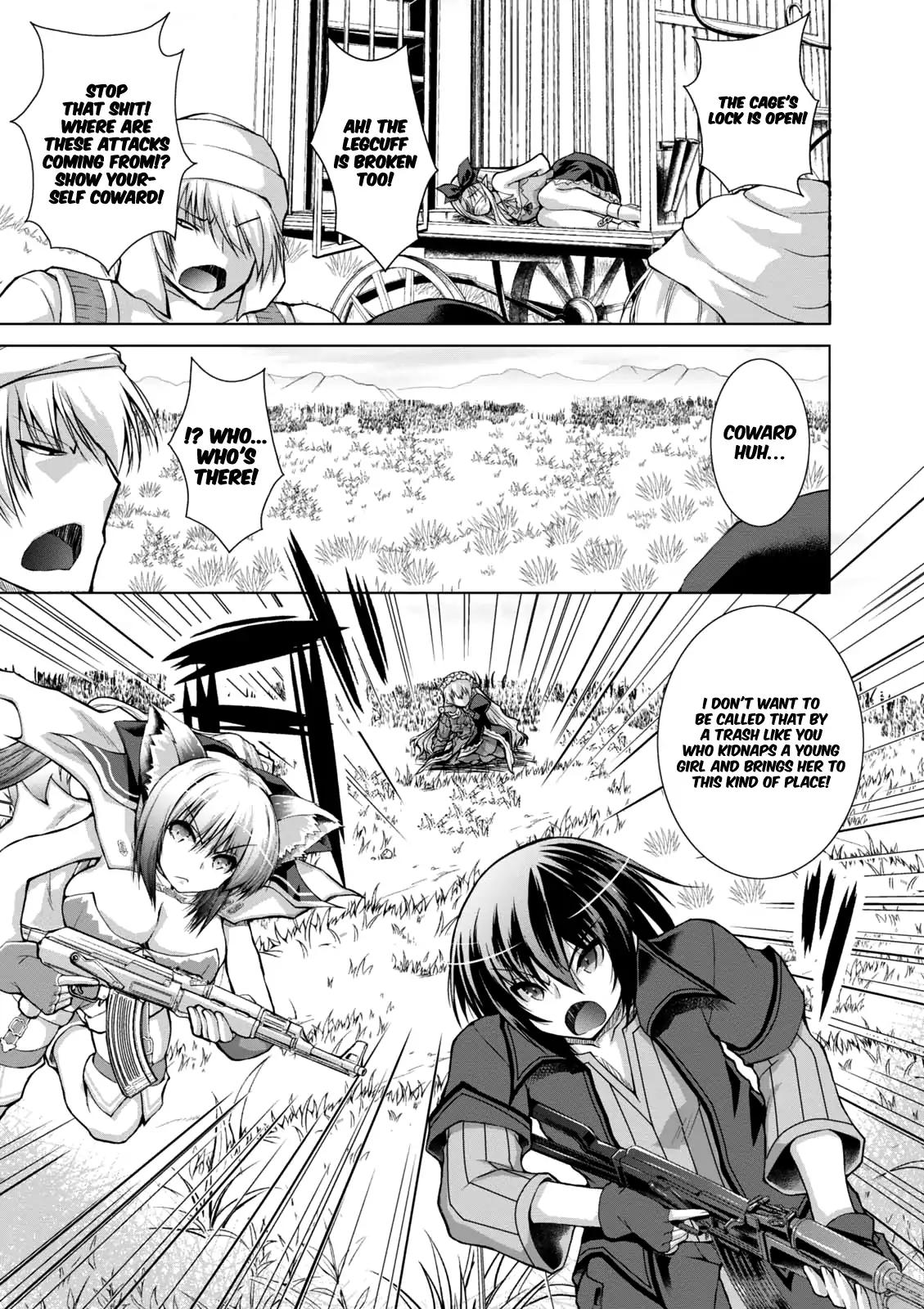Gun-Ota ga Mahou Sekai ni Tensei shitara, Gendai Heiki de Guntai Harem wo Tsukucchaimashita!? chapter 33 page 25