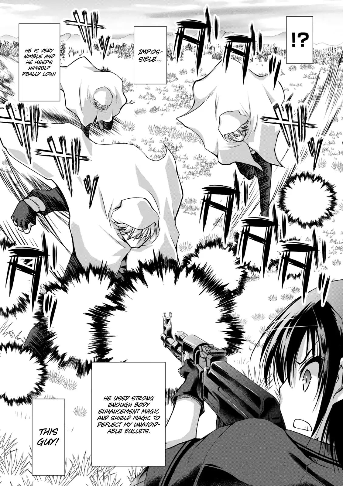 Gun-Ota ga Mahou Sekai ni Tensei shitara, Gendai Heiki de Guntai Harem wo Tsukucchaimashita!? chapter 33 page 31