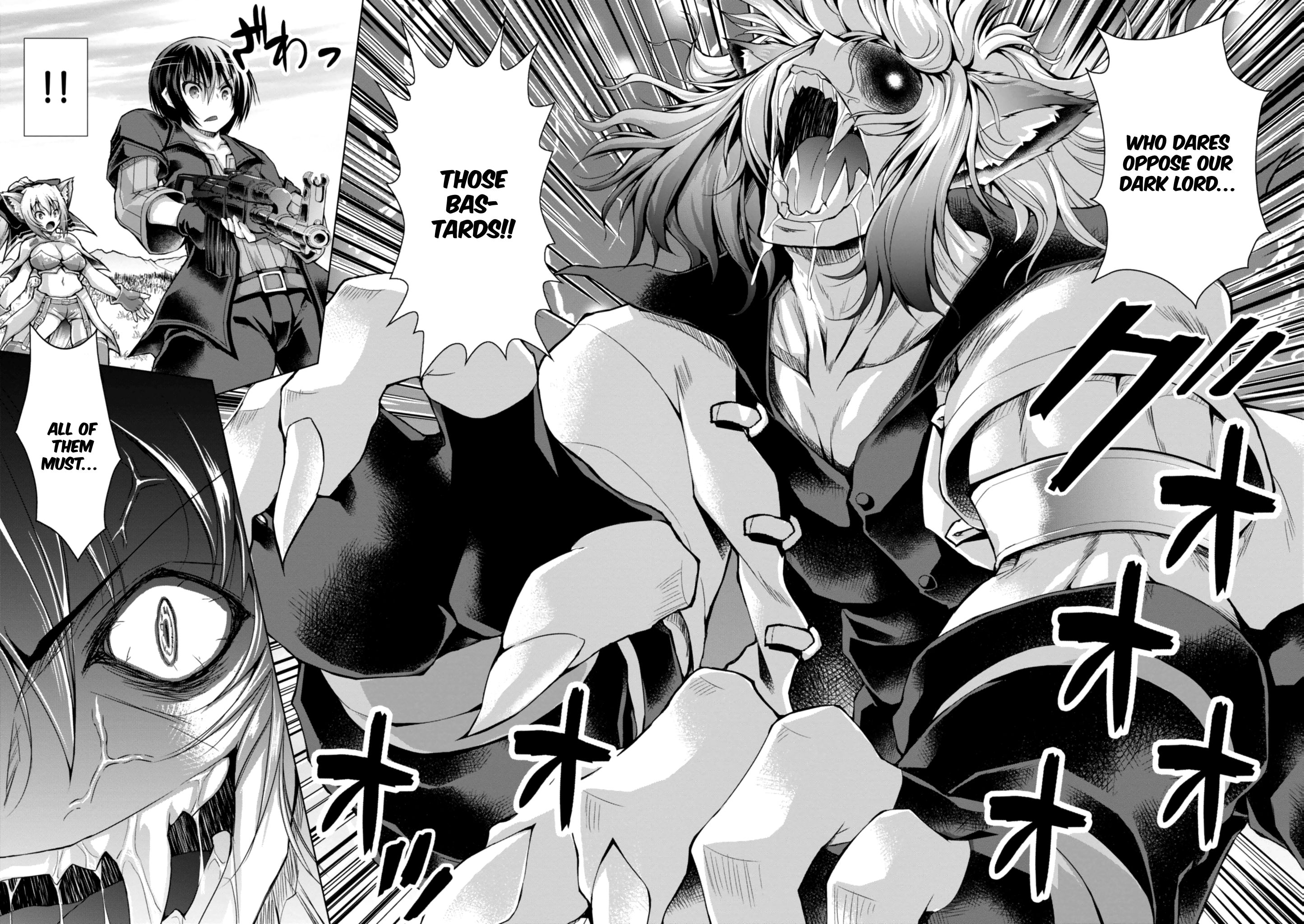 Gun-Ota ga Mahou Sekai ni Tensei shitara, Gendai Heiki de Guntai Harem wo Tsukucchaimashita!? chapter 35 page 17