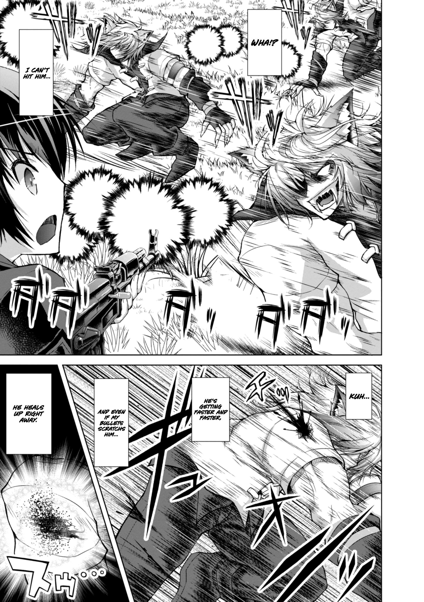 Gun-Ota ga Mahou Sekai ni Tensei shitara, Gendai Heiki de Guntai Harem wo Tsukucchaimashita!? chapter 35 page 19