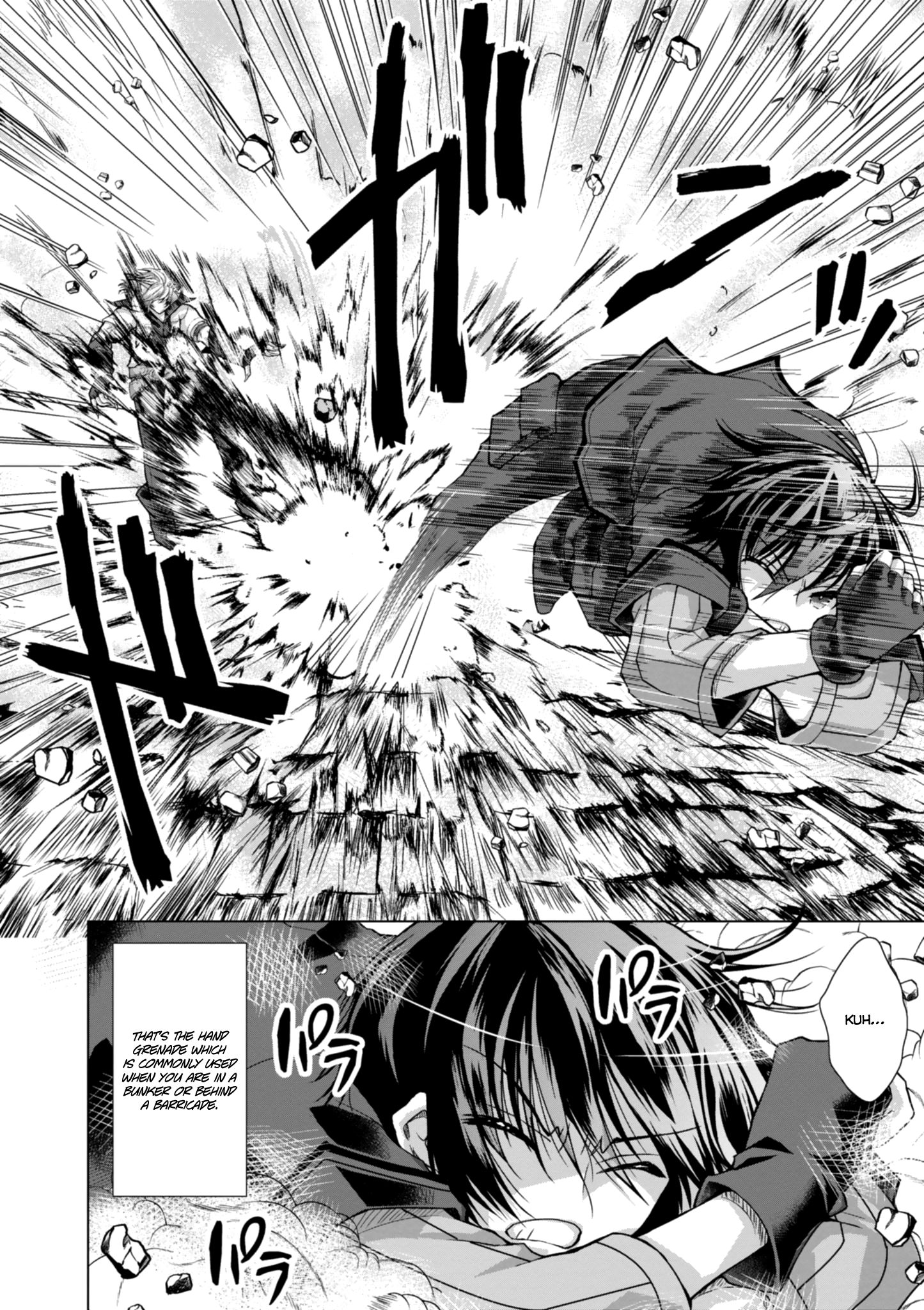 Gun-Ota ga Mahou Sekai ni Tensei shitara, Gendai Heiki de Guntai Harem wo Tsukucchaimashita!? chapter 36 page 4